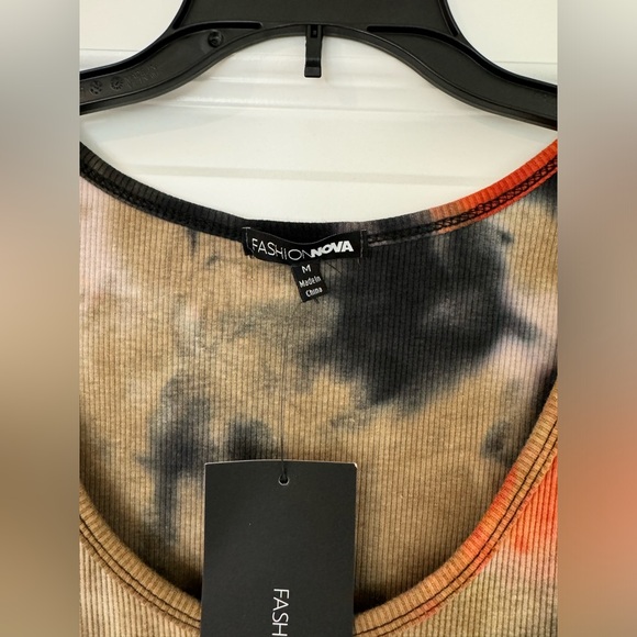 Fashion Nova Tie-Dye Maxi Dress Medium NWT - Picture 2 of 6